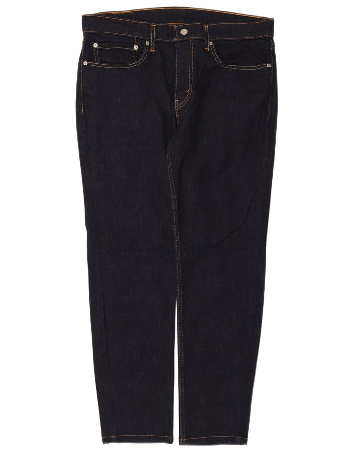 Levi's Mens 511 Slim Jeans W34 L29 Navy Blue Cotton