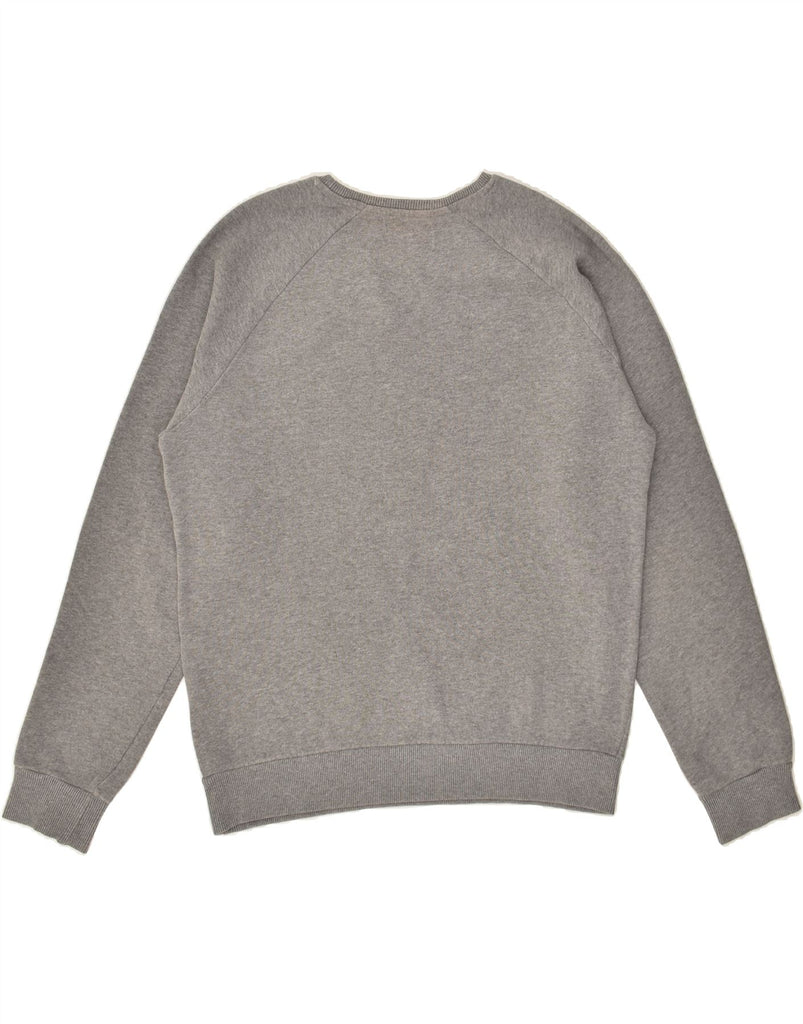 BILLABONG Mens Graphic Sweatshirt Jumper Medium Grey Cotton | Vintage Billabong | Thrift | Second-Hand Billabong | Used Clothing | Messina Hembry 