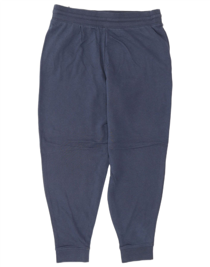 Marks & Spencer Womens Tracksuit Trousers Joggers UK 12 Medium Navy Blue