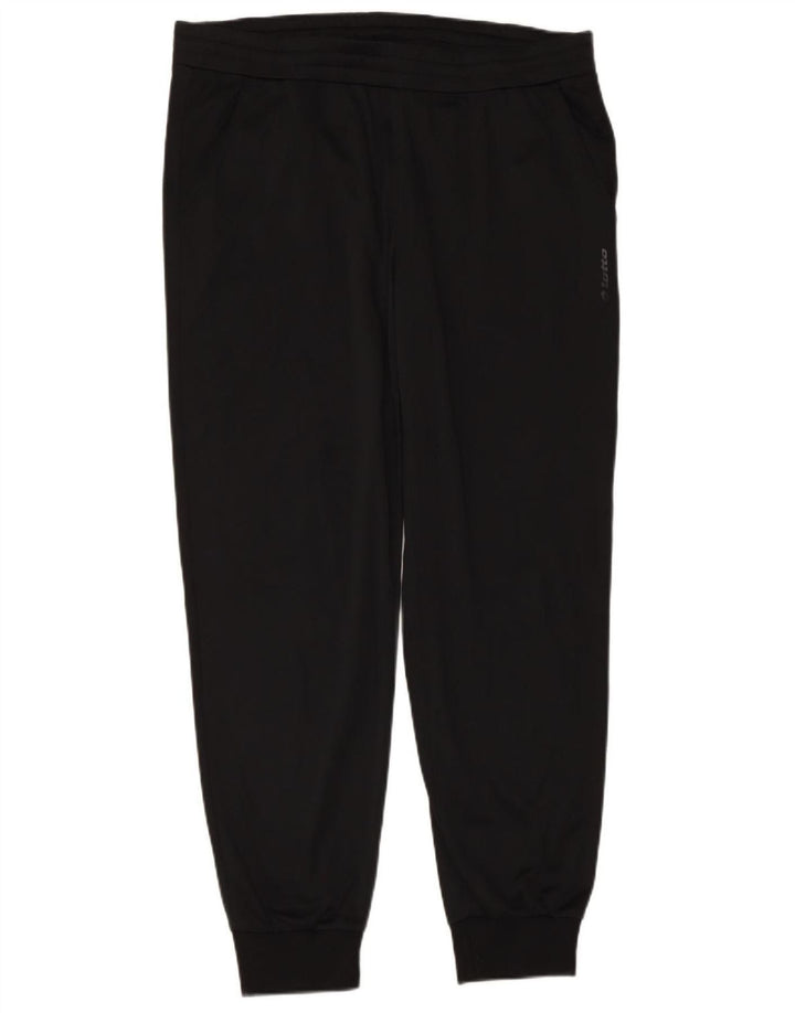 LOTTO Mens Tracksuit Trousers Joggers XL  Black Polyester