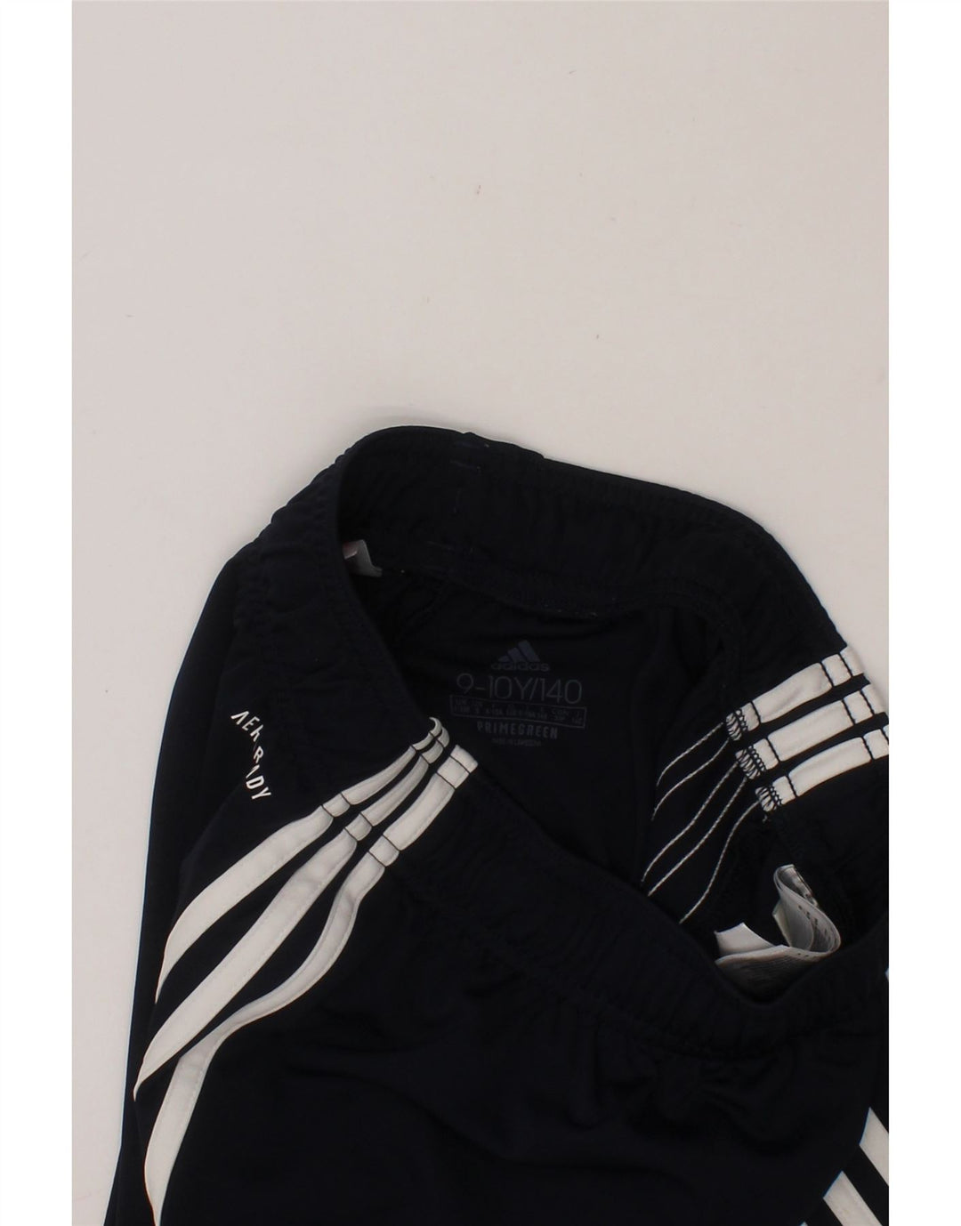 ADIDAS Boys Aeroready Sport Shorts 9-10 Years  Black Polyester Vintage Adidas and Second-Hand Adidas from Messina Hembry 