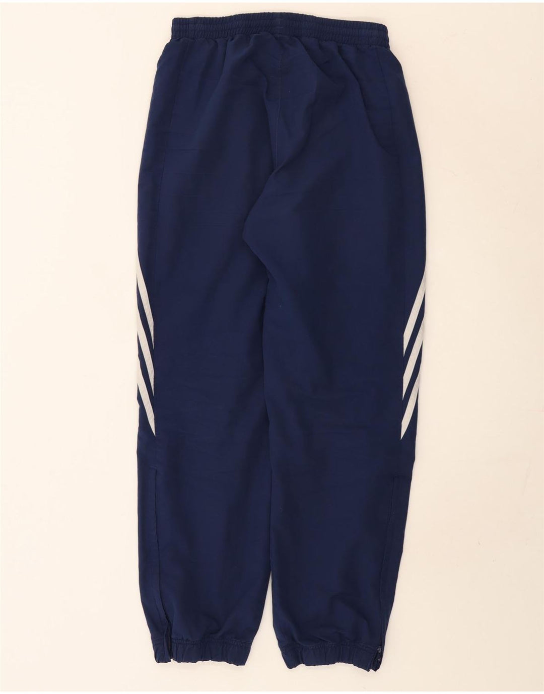 Adidas Mens Tracksuit Trousers Joggers Small  Navy Blue Polyester