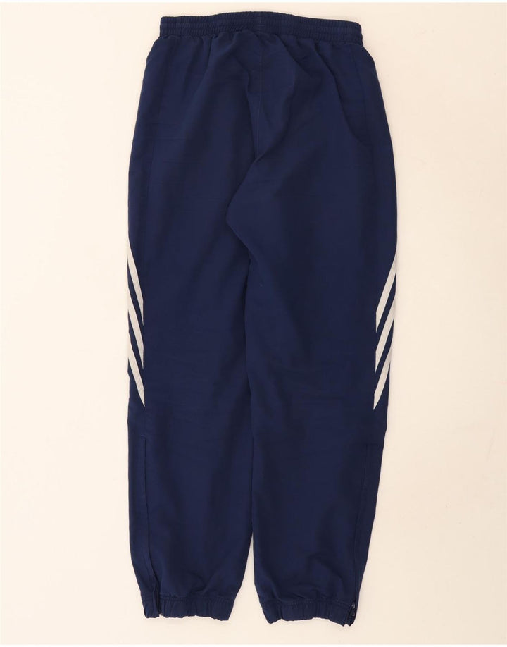 Adidas Mens Tracksuit Trousers Joggers Small  Navy Blue Polyester