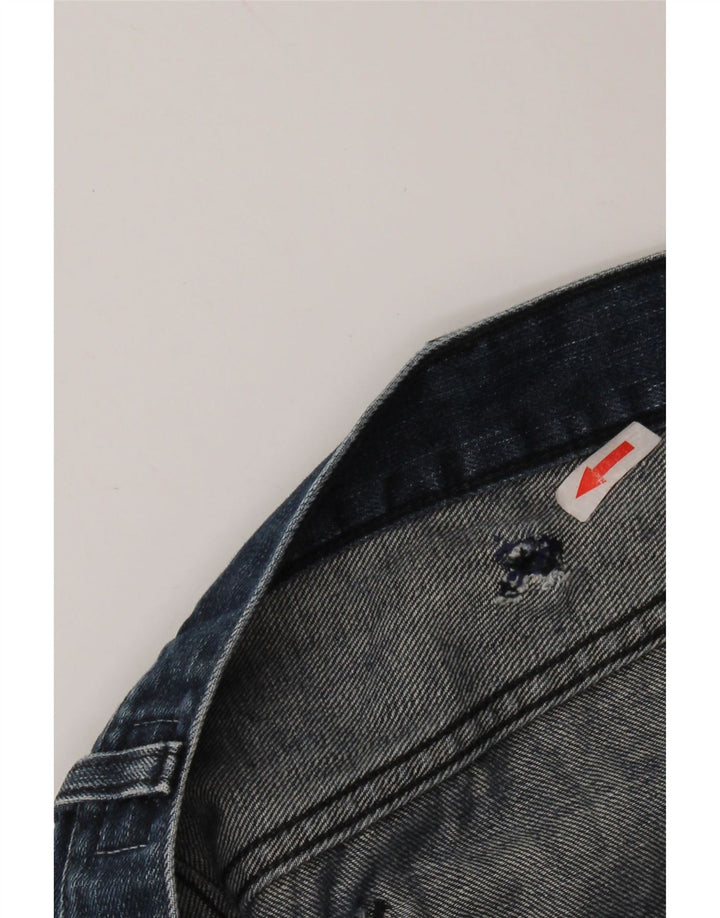 LEE Mens Daren Straight Jeans W36 L34 Blue Cotton