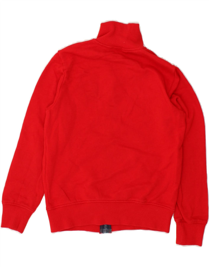 BENETTON Boys Graphic Tracksuit Top Jacket 7-8 Years Medium Red | Vintage Benetton | Thrift | Second-Hand Benetton | Used Clothing | Messina Hembry 