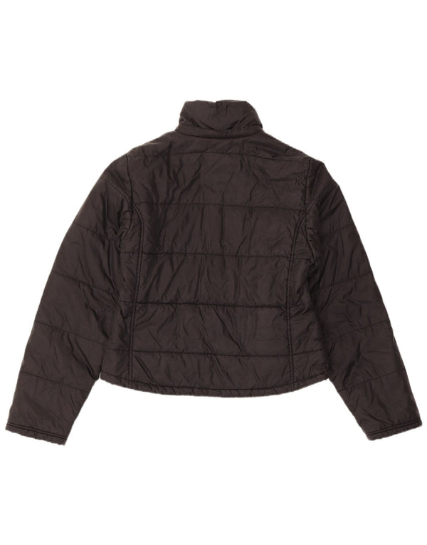 Onyx Womens Padded Jacket IT 40 Small Black Polyamide