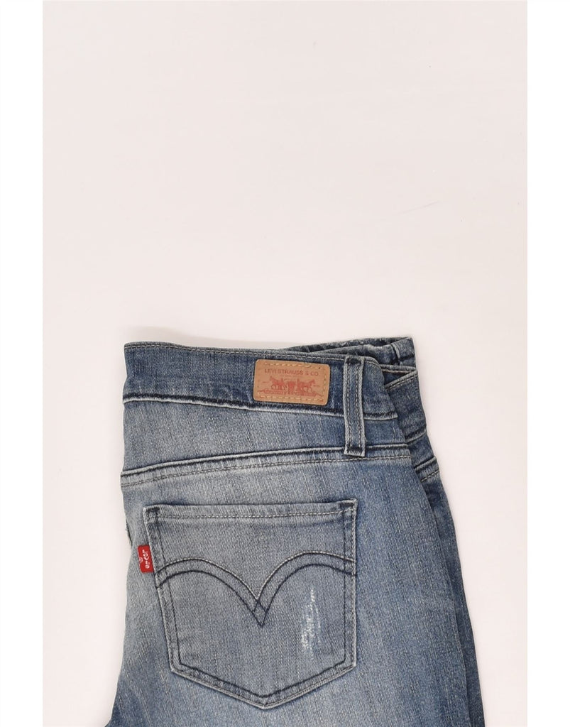 LEVI'S Womens 524 Super Low Slim Jeans W30 L31 Blue Cotton | Vintage Levi's | Thrift | Second-Hand Levi's | Used Clothing | Messina Hembry 