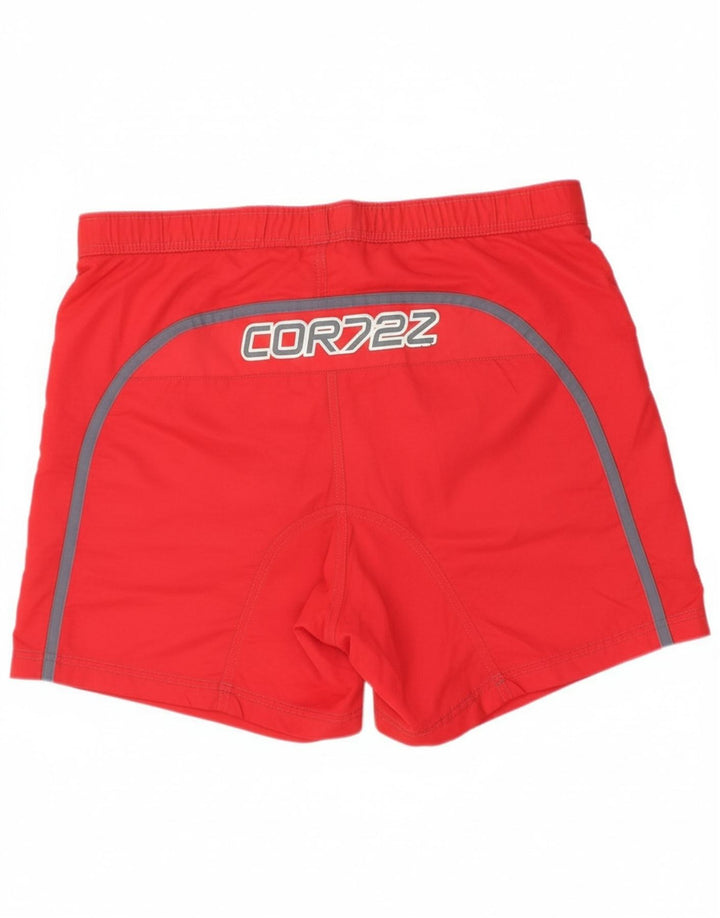 NIKE Mens Cor72z Graphic Swimming Shorts Large  Red