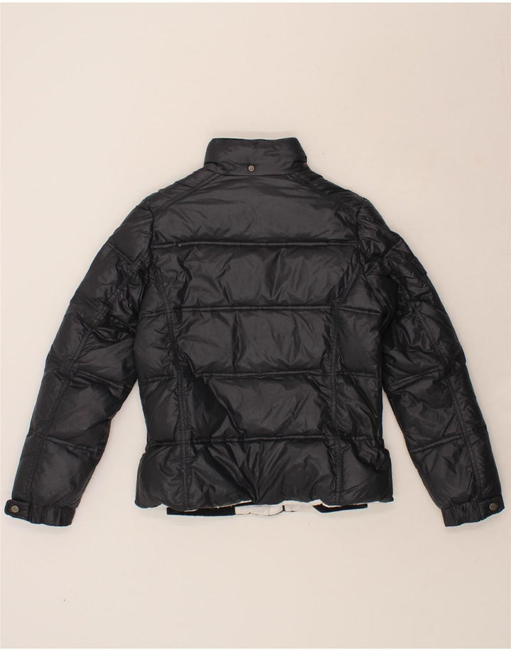 BEST COMPANY Womens Padded Jacket UK 14 Large Black Polyester Vintage Best Company and Second-Hand Best Company from Messina Hembry 