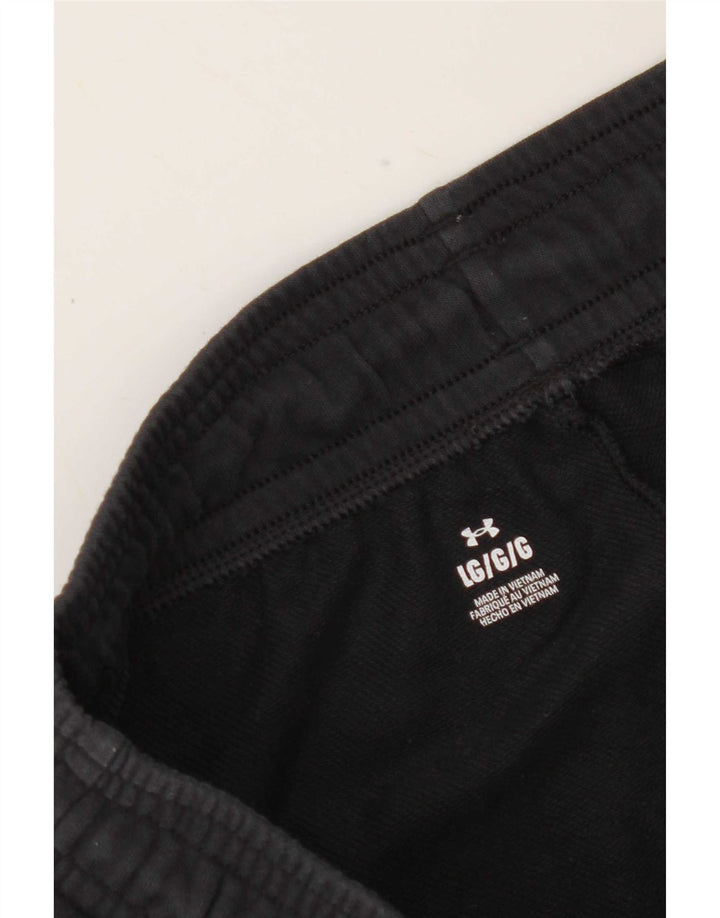 Under Armour Mens Tracksuit Trousers Joggers Large Black