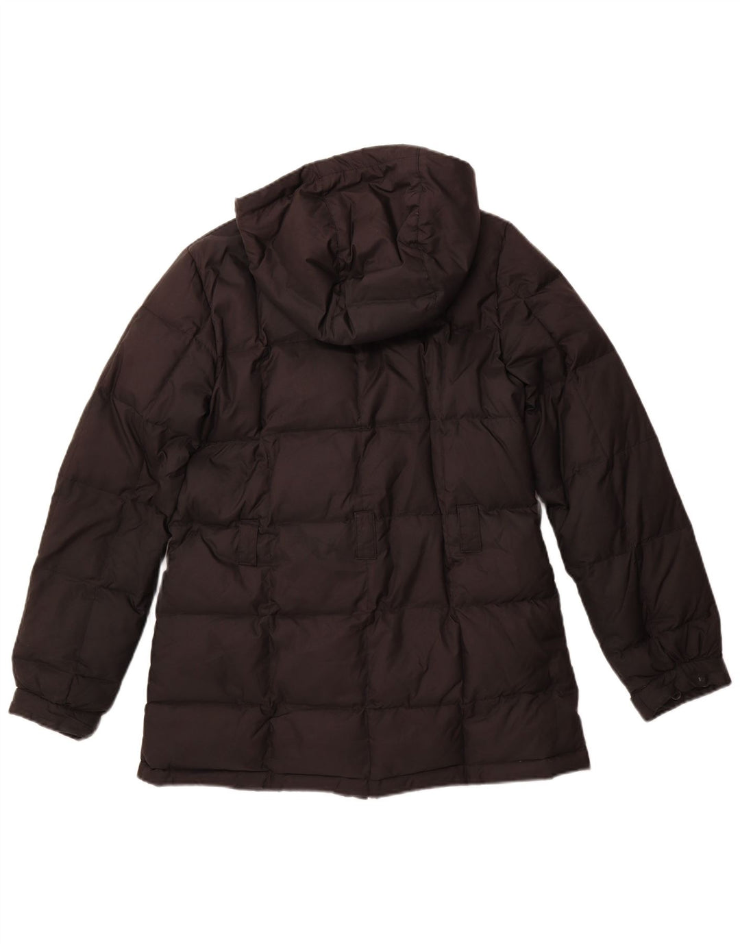 ASPESI Womens Hooded Padded Jacket UK 18 XL Black Polyester