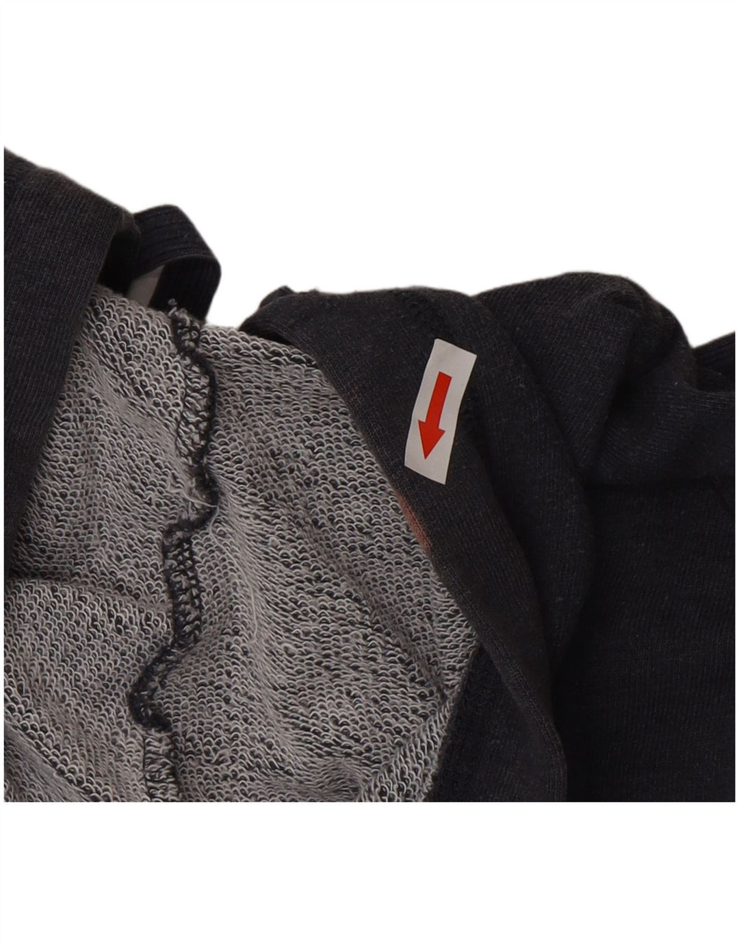 Penguin Mens Zip Hoodie Sweater Medium Navy Blue