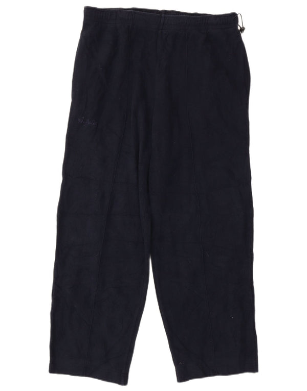 AUSTRALIAN L'ALPINA Mens Crop Tracksuit Trousers IT 54 XL Navy Blue Cotton