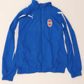 PUMA Mens Tracksuit Top Jacket Small Blue Colourblock Polyester Vintage Puma and Second-Hand Puma from Messina Hembry 