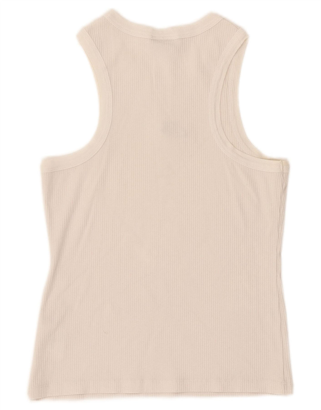 Nike Womens Vest Top UK 12 Medium White Cotton