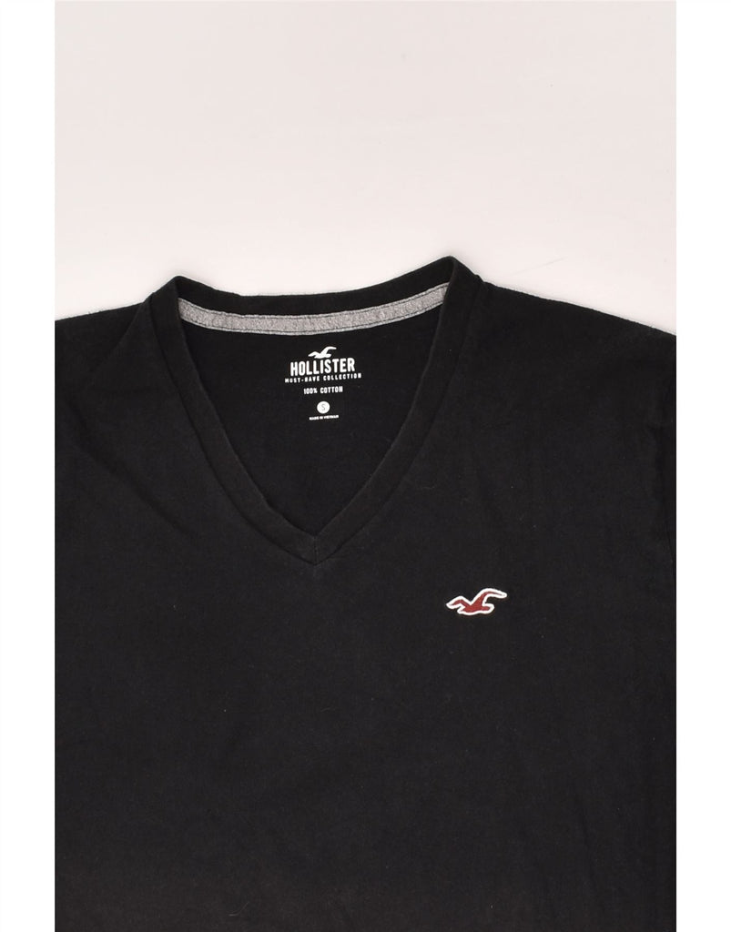 HOLLISTER Mens T-Shirt Top Small Black Cotton | Vintage Hollister | Thrift | Second-Hand Hollister | Used Clothing | Messina Hembry 