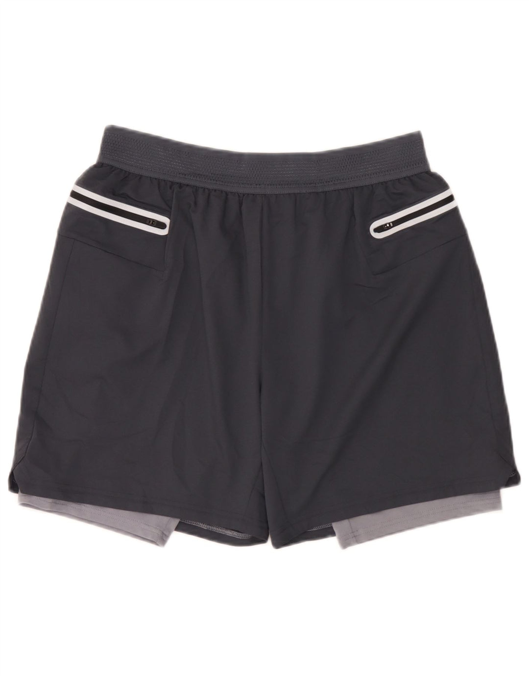 Marks & Spencer Mens Sport Shorts Large Grey Polyester