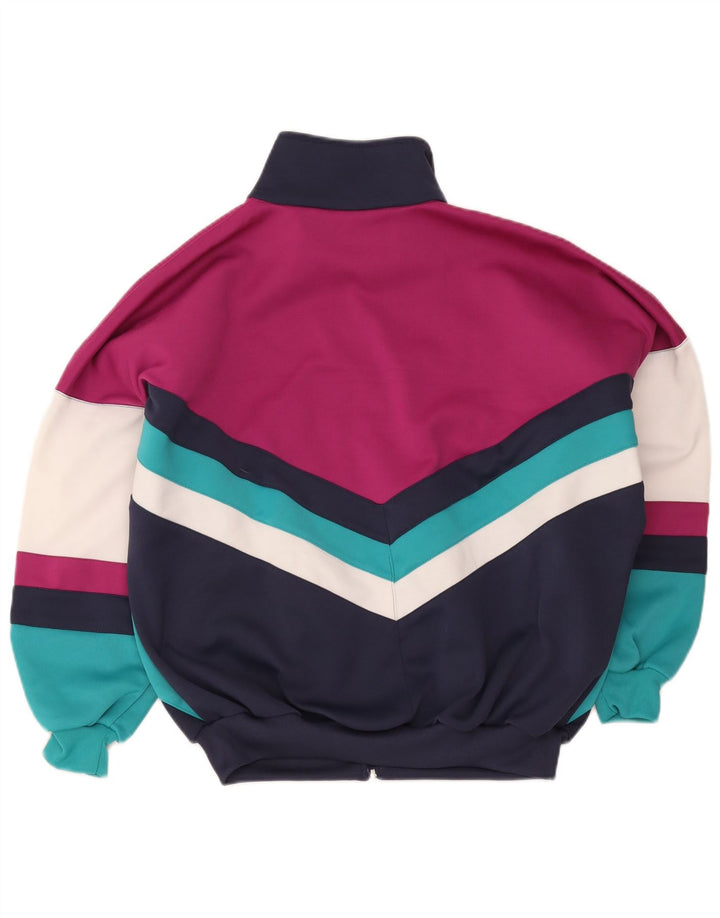 Jako Mens Tracksuit Top Jacket Medium Multicoloured Colourblock Polyester