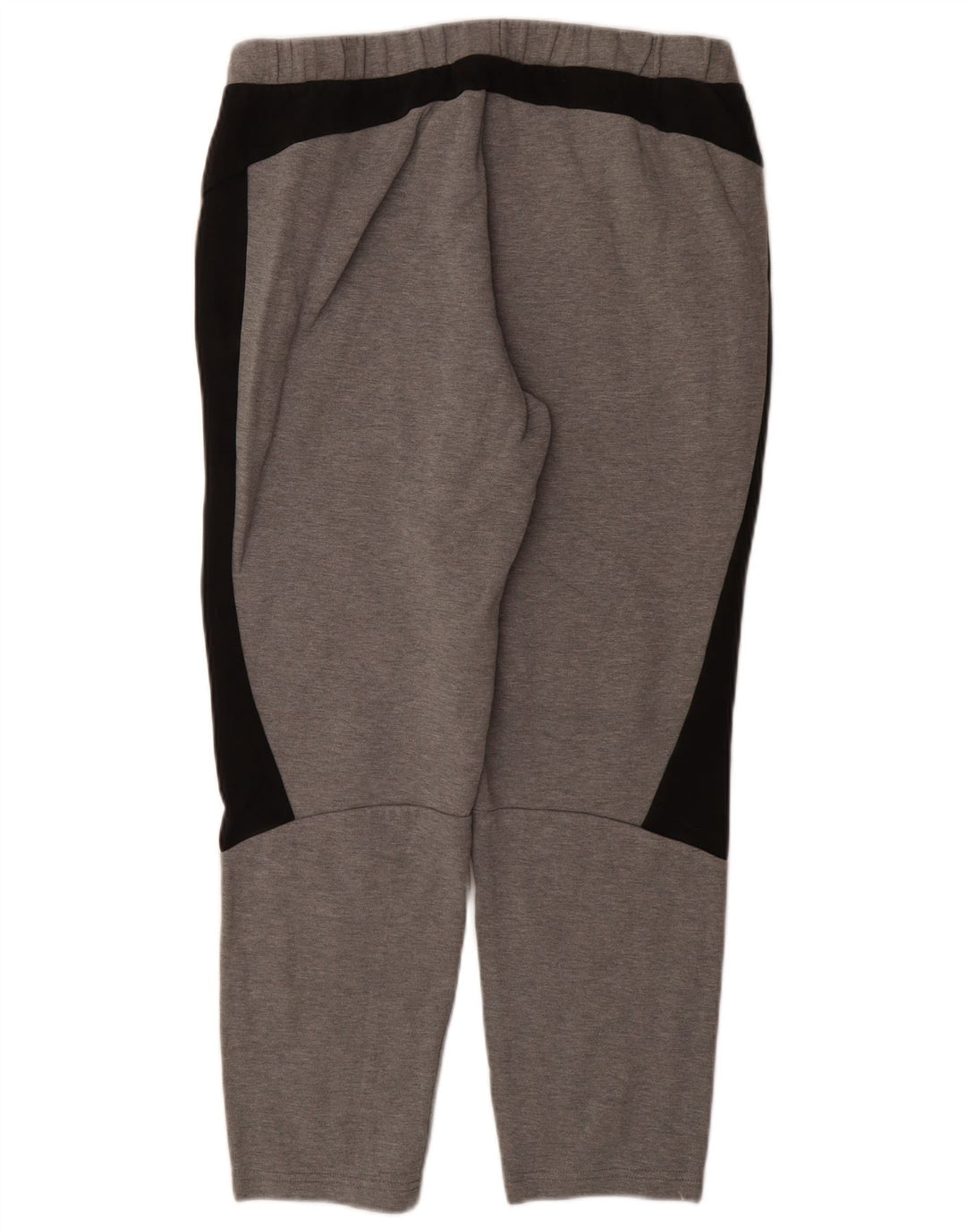 PUMA Mens Tracksuit Trousers Large  Grey Colourblock Cotton