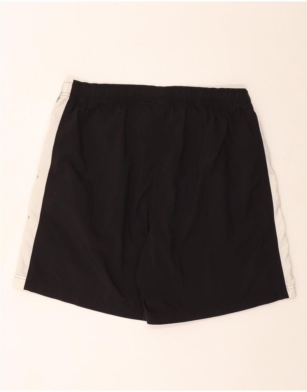 PUMA Mens Sport Shorts 2XL Black Colourblock Nylon