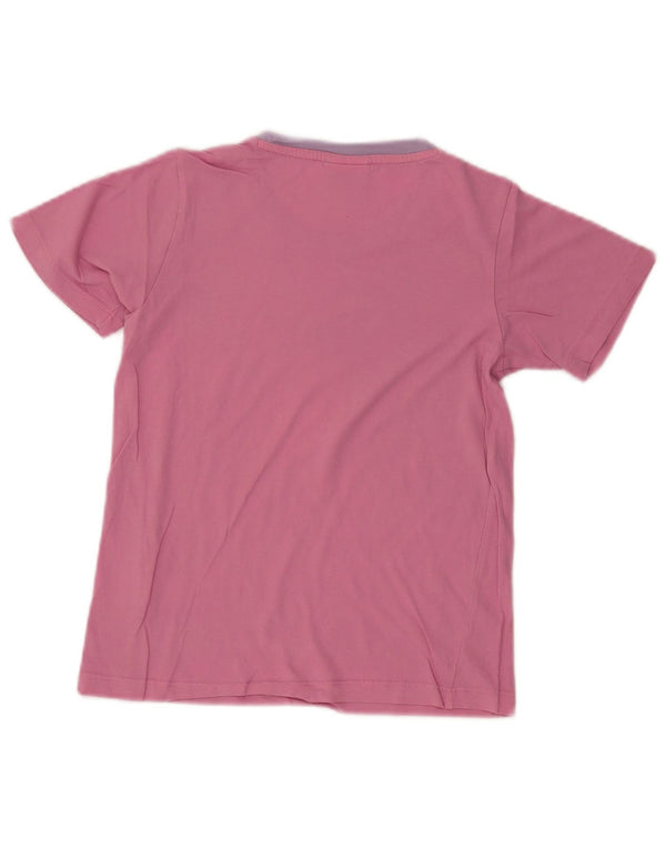 Champion Girls Graphic T-Shirt Top 11-12 Years Large Pink Cotton