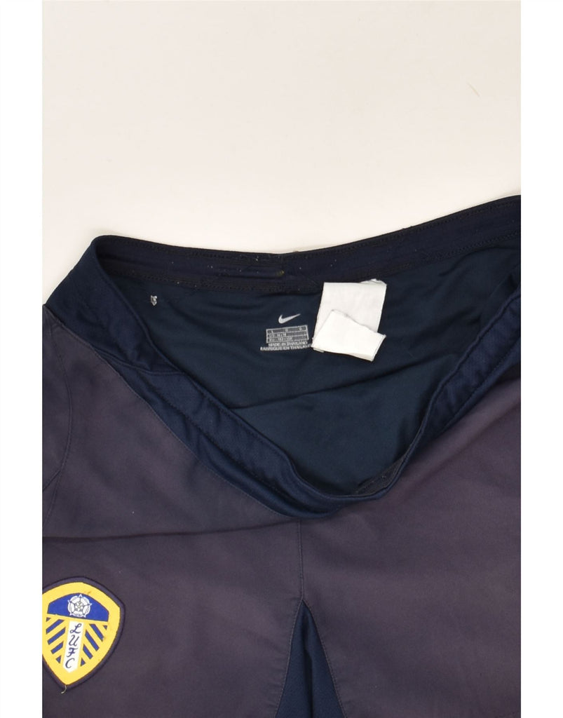 NIKE Mens Sport Shorts Large Navy Blue Colourblock | Vintage Nike | Thrift | Second-Hand Nike | Used Clothing | Messina Hembry 