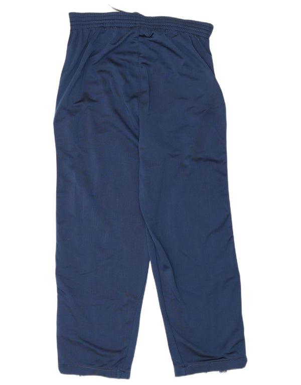 Champion Mens Graphic Tracksuit Trousers Small Navy Blue Colourblock