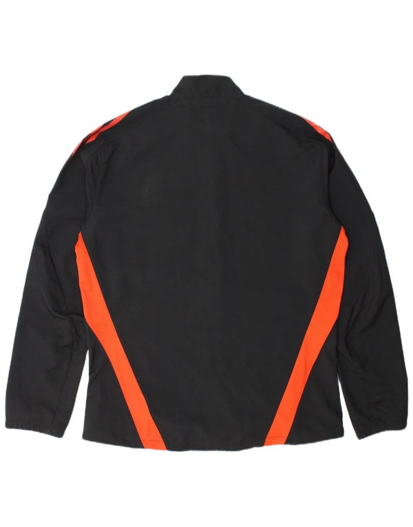 Adidas Mens Climalite Tracksuit Top Jacket Large Black Colourblock