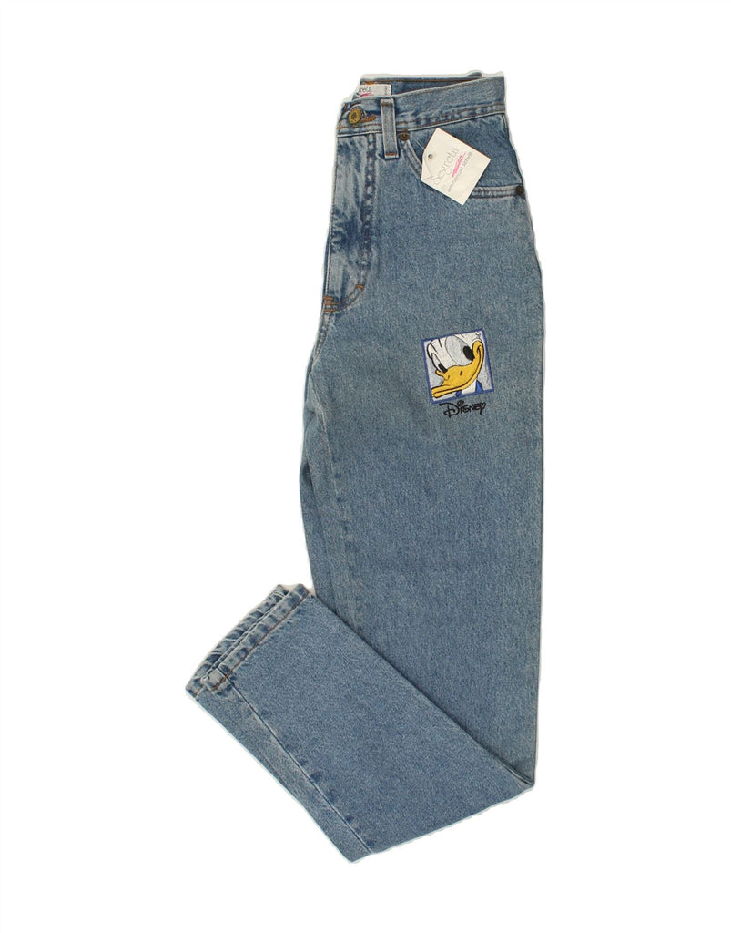 EMMANUEL SCHVILI Womens Disney Tapered Jeans IT 40 Small W24 L31 Blue | Vintage Emmanuel Schvili | Thrift | Second-Hand Emmanuel Schvili | Used Clothing | Messina Hembry 