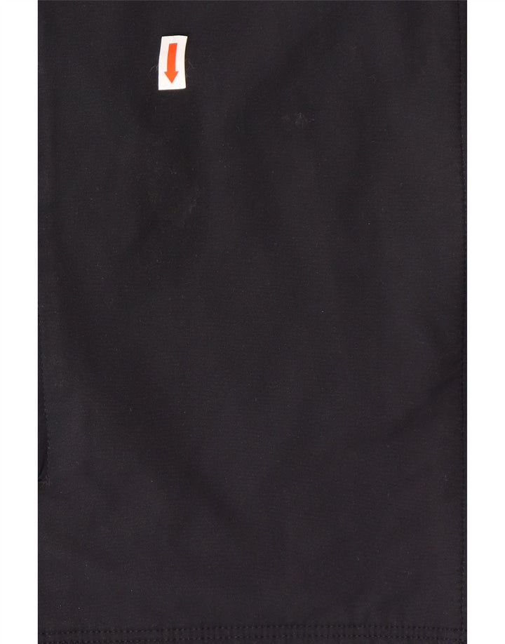 UNDER ARMOUR Mens Heat Gear Tracksuit Top Jacket Small Black Polyester