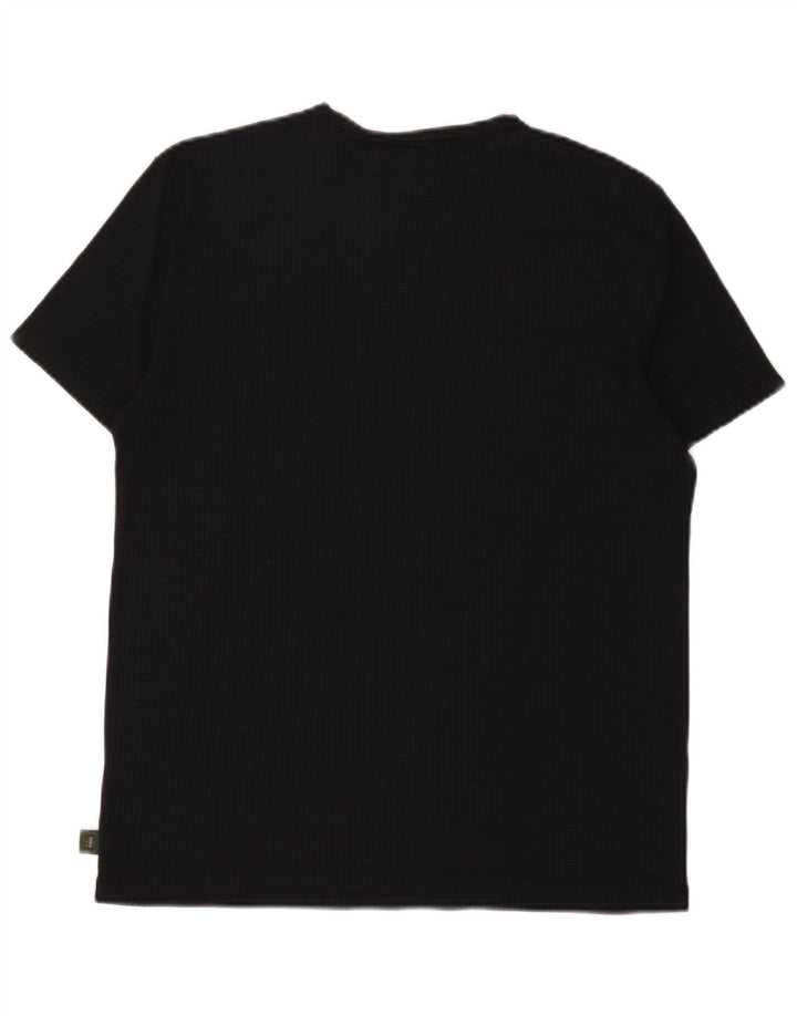 Calvin Klein Womens Khakis T-Shirt Top UK 14 Large Black