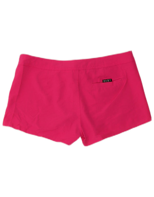 ROXY Womens Swimming Shorts UK 14 Medium  Pink