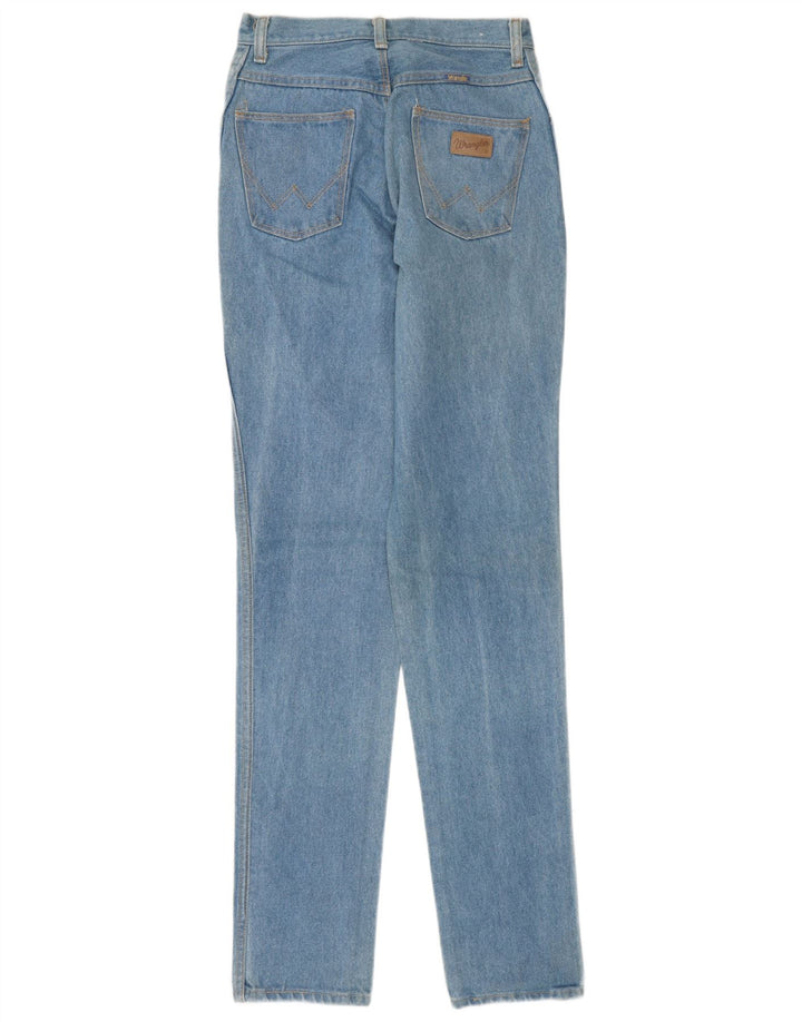 Wrangler Womens Slim Jeans W28 L36 Blue Cotton