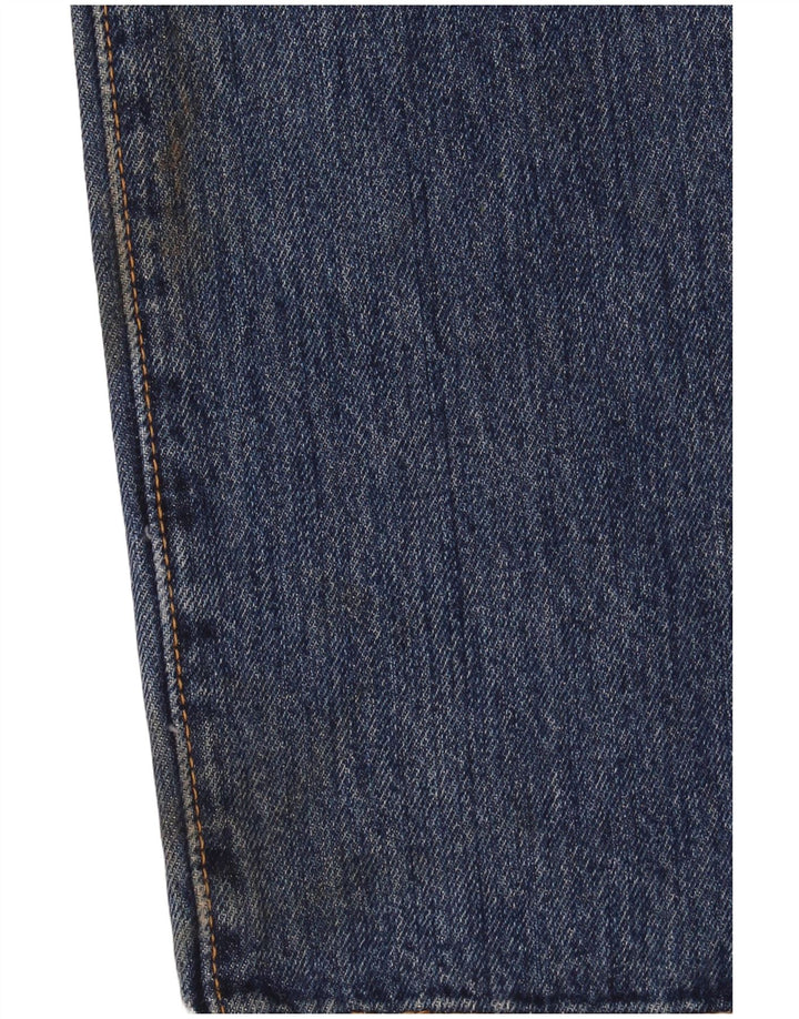 LEVI'S Mens 501 Straight Jeans W33 L32 Blue Cotton
