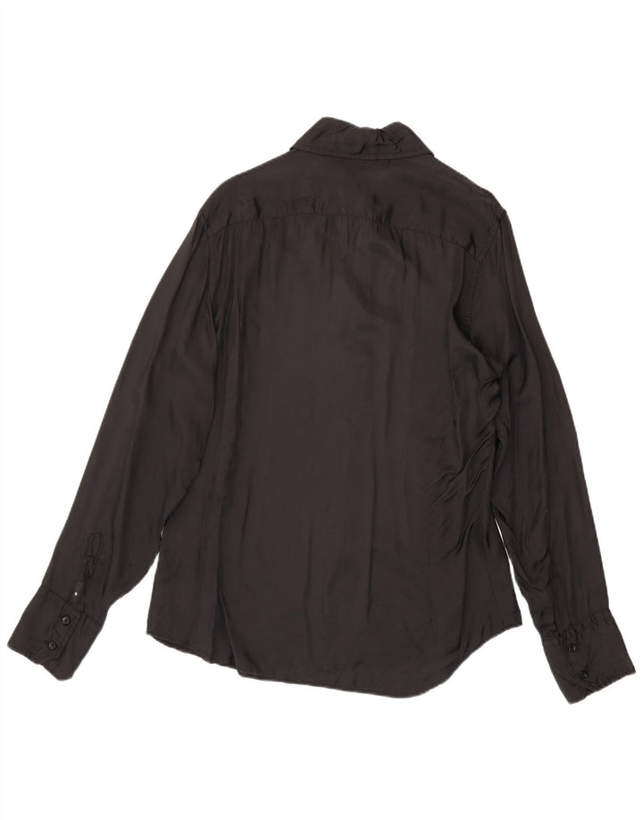 Energie Mens Shirt Large Black Viscose