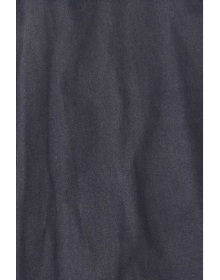 Calvin Klein Jeans Mens Short Sleeve Shirt Medium Navy Blue Cotton