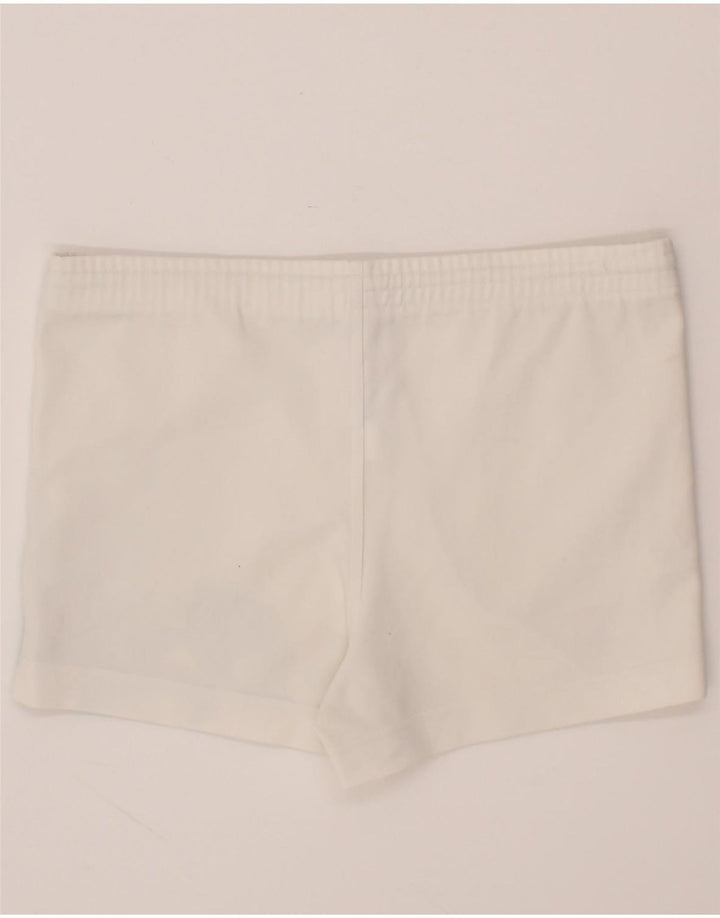LOTTO Boys Sport Shorts 15-16 Years 2XL White Geometric Polyester Vintage Lotto and Second-Hand Lotto from Messina Hembry 