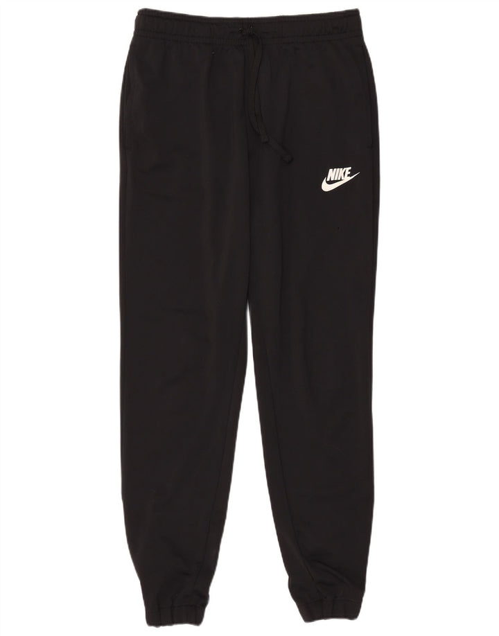 Nike Mens Tracksuit Trousers Joggers Medium Black Polyester