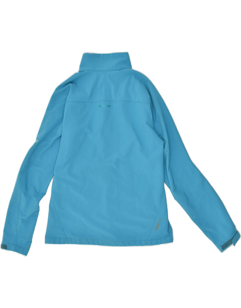 MAMMUT Womens Tracksuit Top Jacket UK 14 Medium Blue Polyester | Vintage Mammut | Thrift | Second-Hand Mammut | Used Clothing | Messina Hembry 