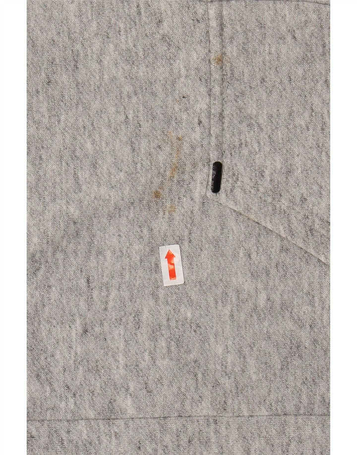 RIP CURL Mens Zip Hoodie Sweater Medium Grey Colourblock