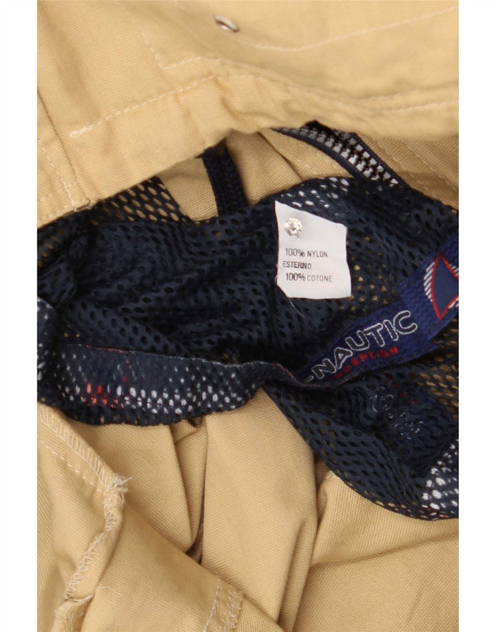 Wampum Mens Utility Jacket UK 38 Medium Beige Cotton