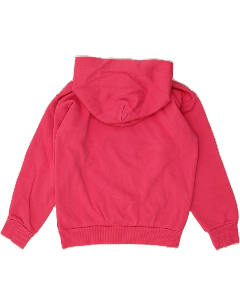 DIESEL Girls Graphic Hoodie Jumper 7-8 Years Pink Cotton | Vintage Diesel | Thrift | Second-Hand Diesel | Used Clothing | Messina Hembry 