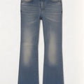 Benetton Womens Bootcut Jeans W32 L32 Blue