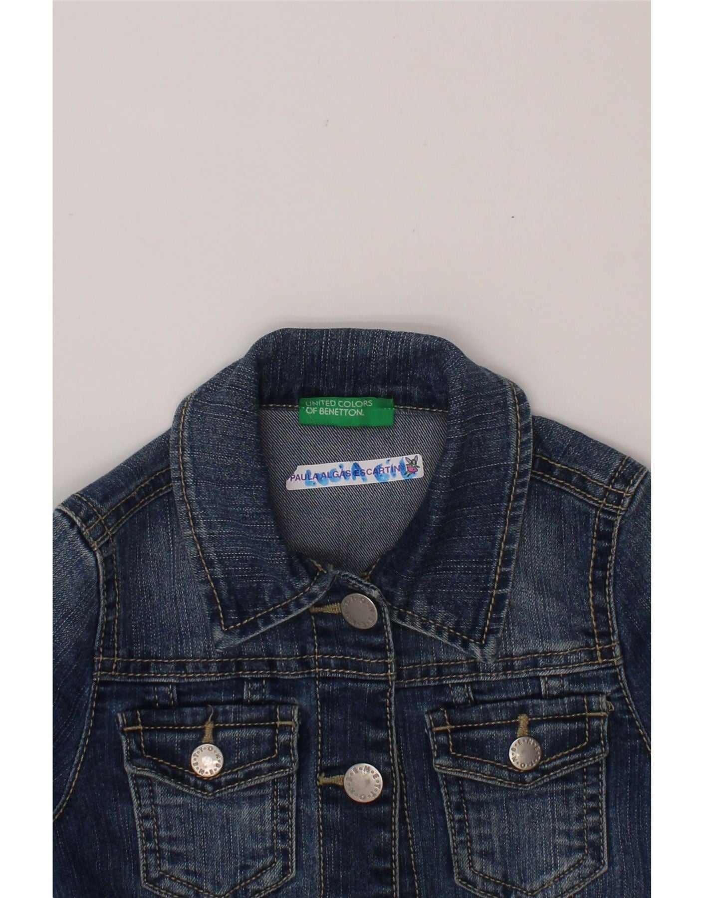 Giubbino Jeans Jeans Bambina Benetton BENETTON Giacca Jeans