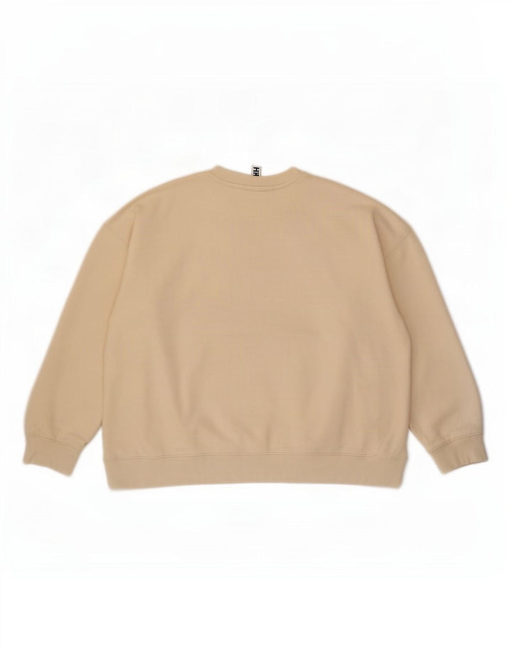 Marks & Spencer Womens Oversized Sweatshirt Jumper UK 18 XL Off White