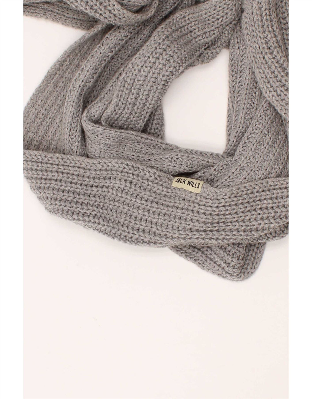 Jack Wills Womens Knit Snood Scarf One Size Grey