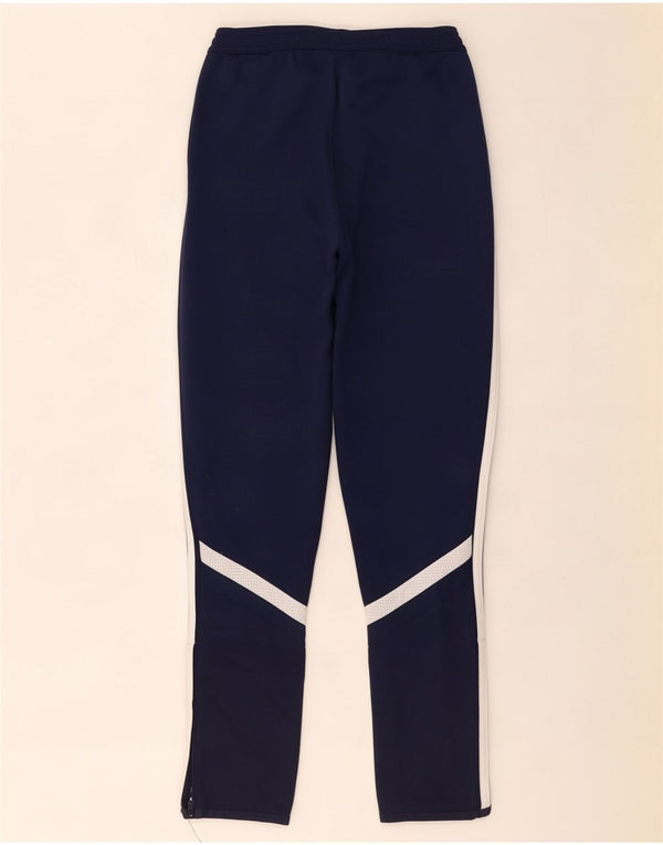 Adidas Boys Climacool Tracksuit Trousers 11-12 Years Large Navy Blue