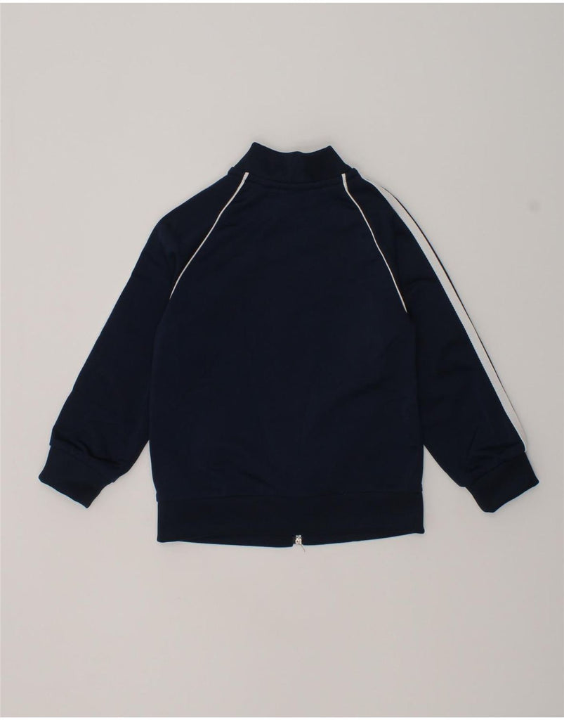 ADIDAS Baby Boys Tracksuit Top Jacket 12-18 Months Navy Blue Polyester | Vintage Adidas | Thrift | Second-Hand Adidas | Used Clothing | Messina Hembry 