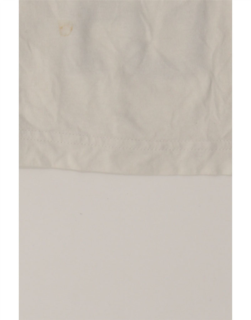 CALVIN KLEIN JEANS Mens Graphic T-Shirt Top Medium White Cotton Classic Vintage Calvin Klein Jeans and Second-Hand Calvin Klein Jeans from Messina Hembry 