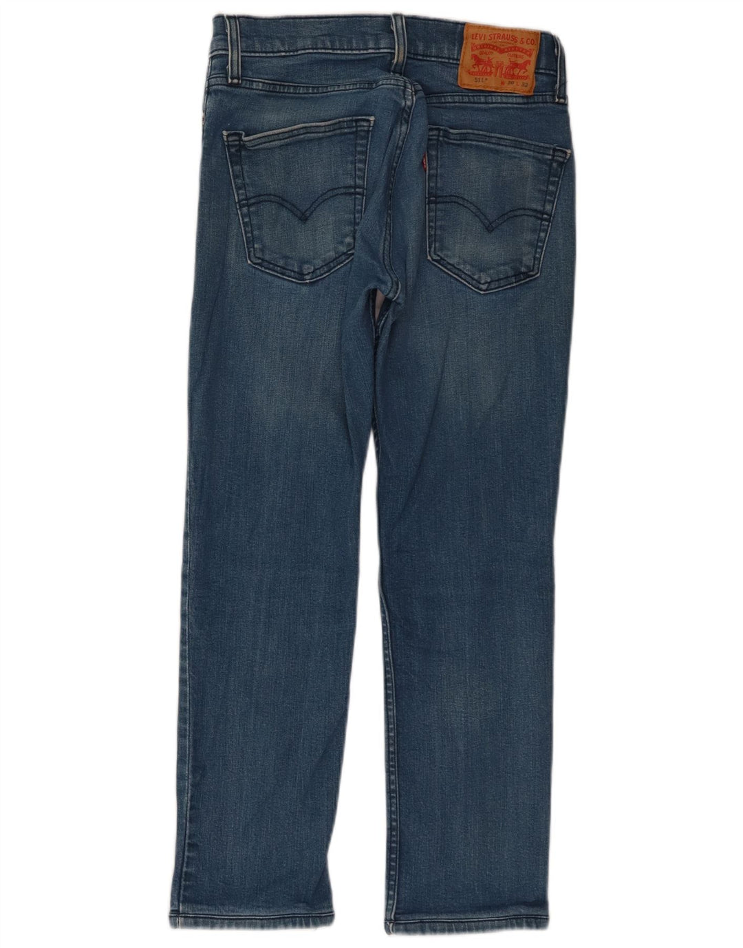 Levi's Mens 511 Slim Jeans W30 L26 Blue Cotton
